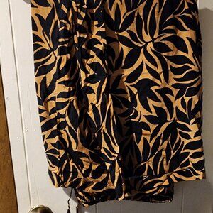 Philosophy Republic Clothing Printed Shorts 3X NWT Elastic Waist Rayon